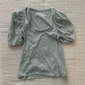 Anthropologie Light Blue Top